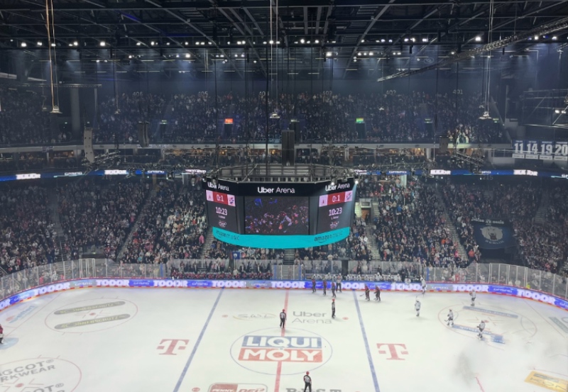 Uber Arena Berlin LED Beleuchtung