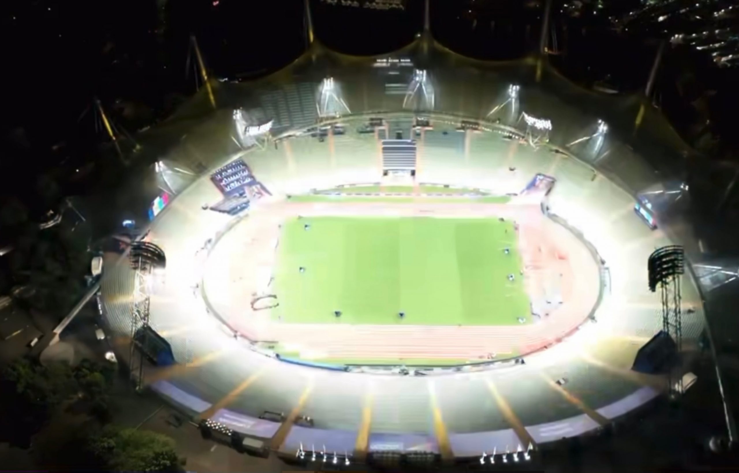 Olympiastadion München - LED Beleuchtung