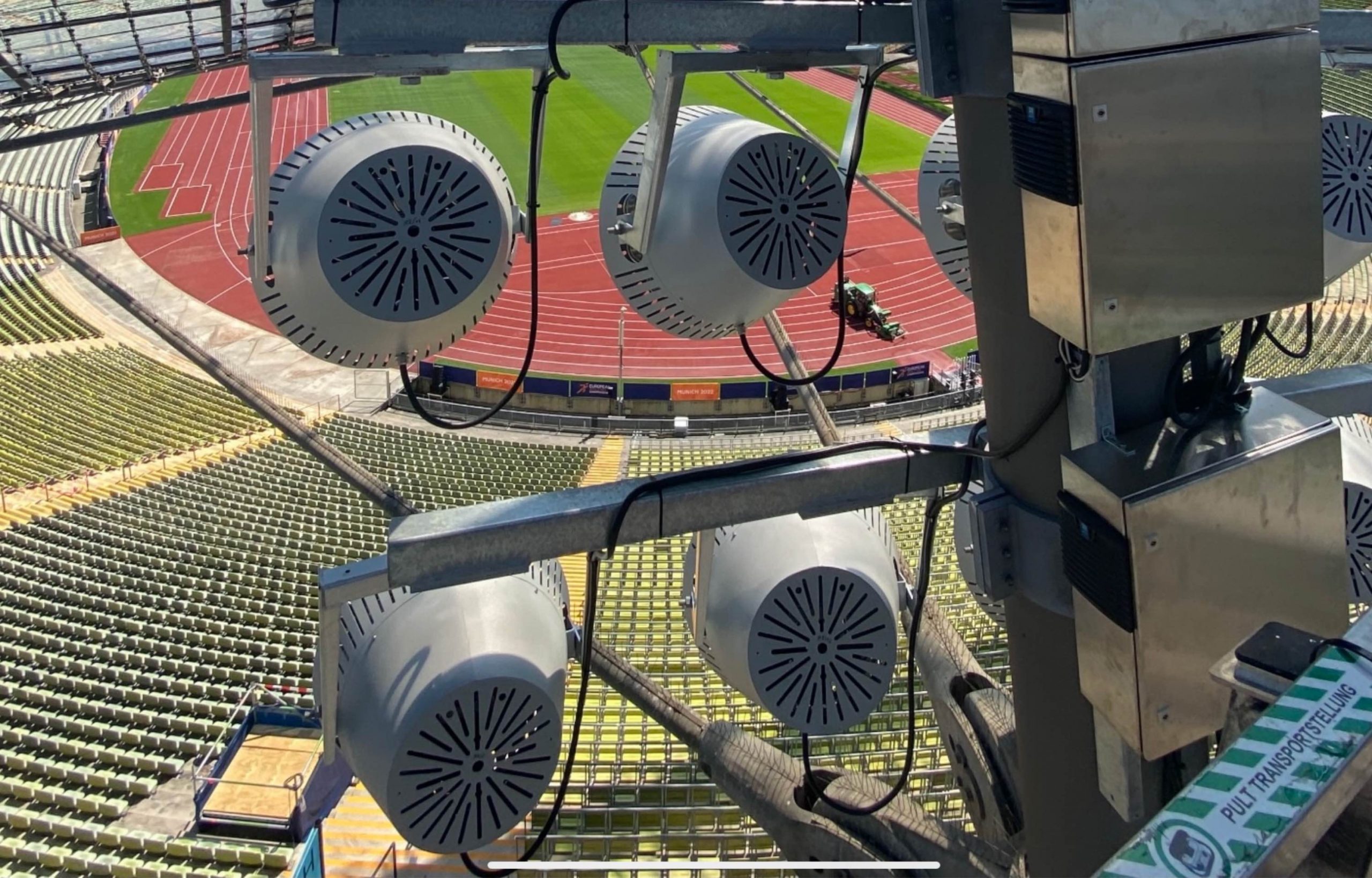 Olympiastadion München - LED Beleuchtung