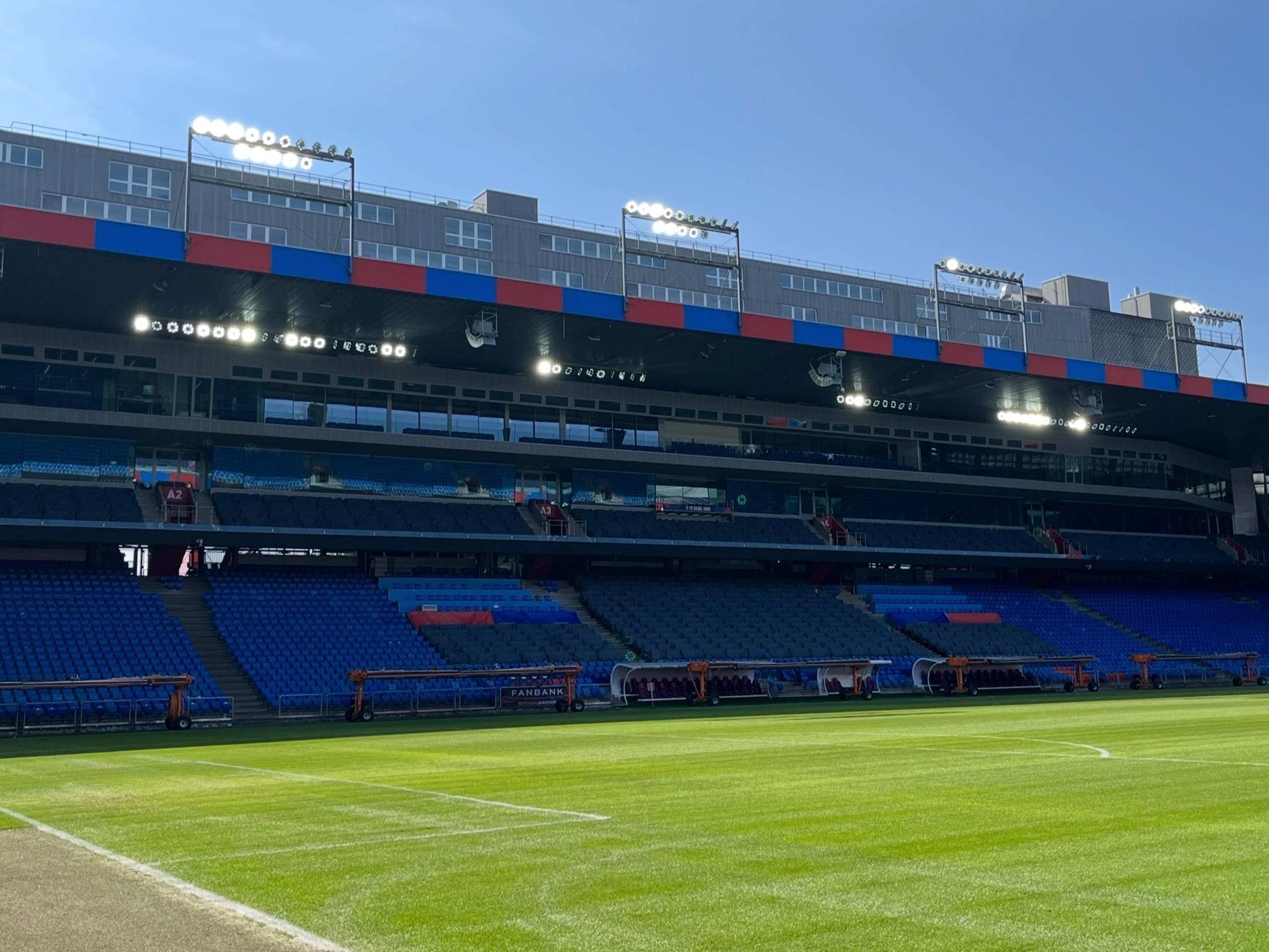 St. Jakob Park Basel - LED Beleuchtung