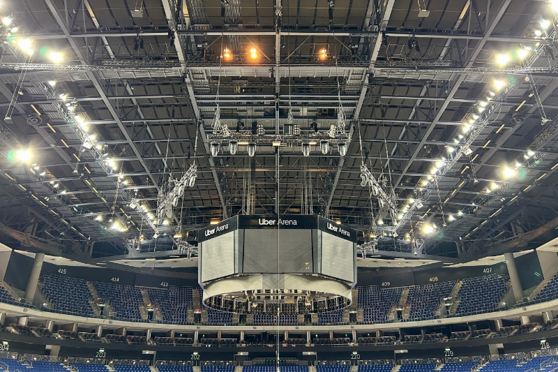 Uber Arena Berlin - LED Beleuchtung